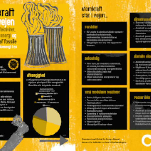 Infografik om atomkraft