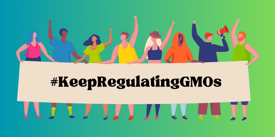 keep regulating GMO's